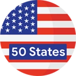 Logo of 50 States android Application 